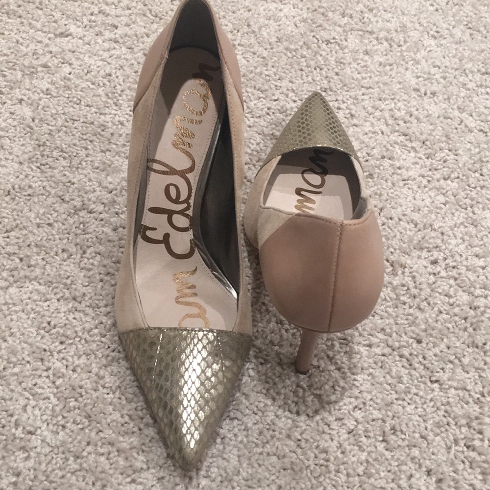 SE Tan Suede & Leather Pump
